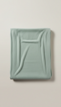Sage Mist cotton throw blanket