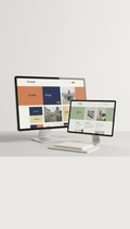 Boutique brand showcase website template